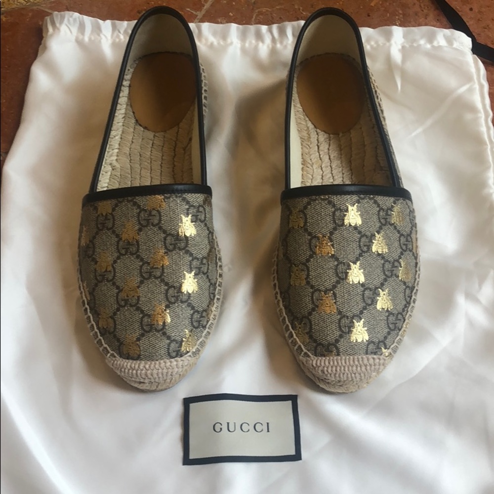 Gucci Logo Espadrilles